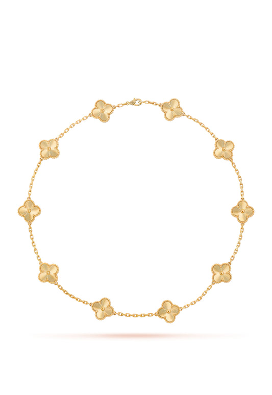 van Cleef Gold motifs ketting