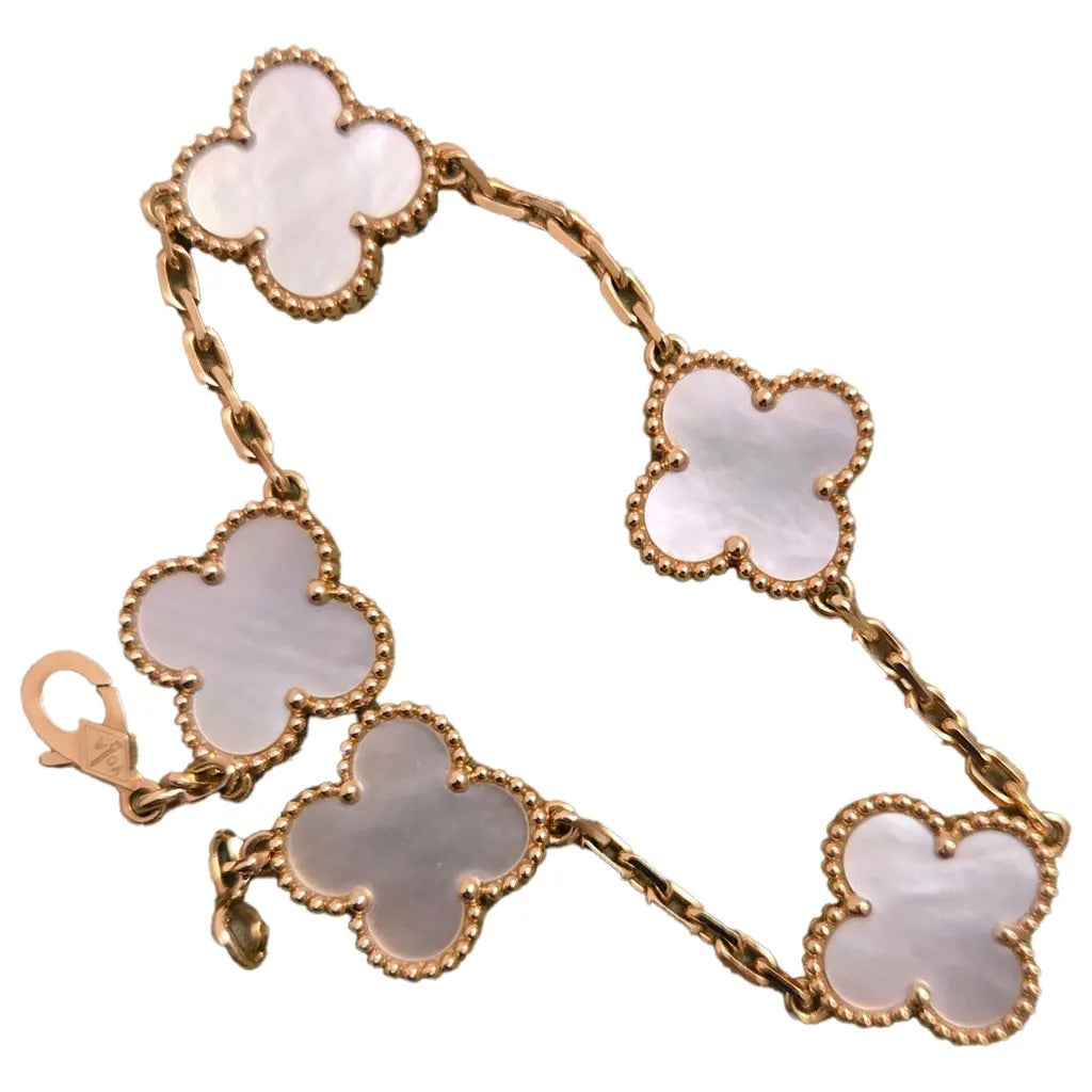 van Cleef pink pearl armand